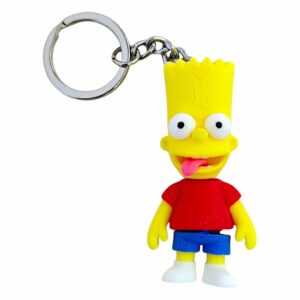 Llavero Bart Simpson flexi x mayor